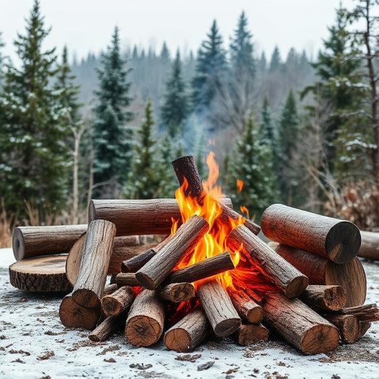 Rustic Balsam Fire